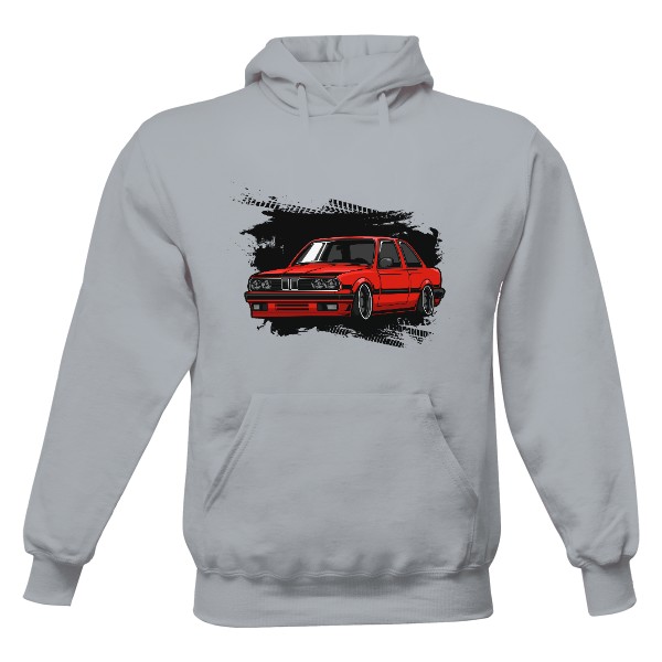 Pánská mikina s kapucí s potiskem BMW E30