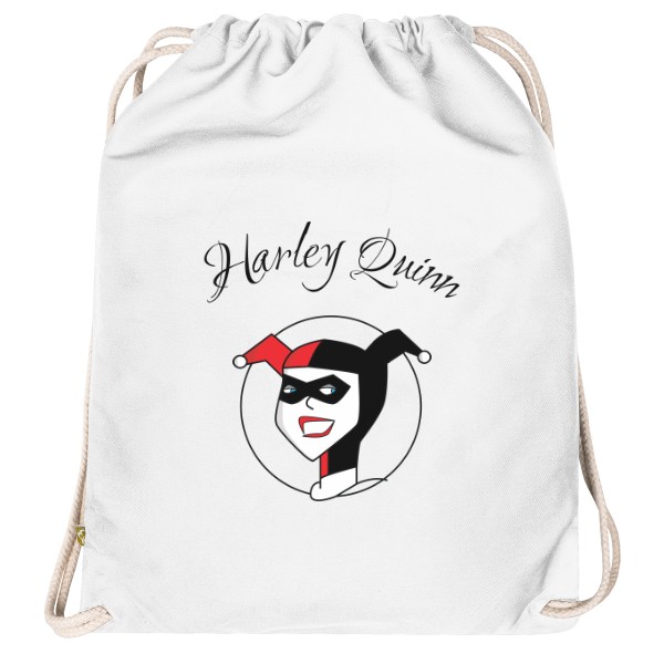 Vak na záda Organic  s potiskem Vak Harley Quinn
